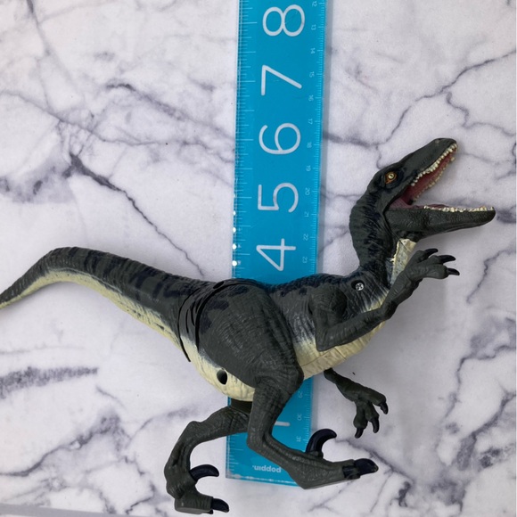 Jurassic World Velociraptor "Blue" Electronic Growling Attack Hasbro 2015 Raptor - Picture 7 of 10